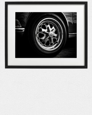 Reifen mit Porsche-Emblem